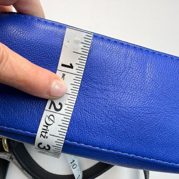 See by Chloé Mini Blue Suede Leather Crossbody Bag - Picture 15 of 16